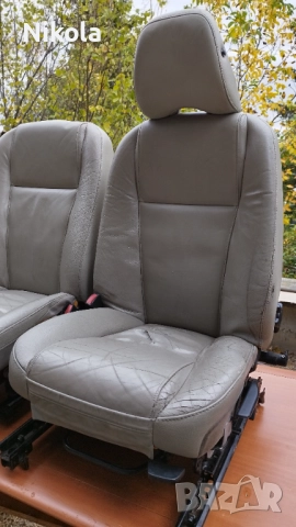 VOLVO XC90 Седалки предни и 2 задни светла кожа , снимка 7 - Части - 51887560
