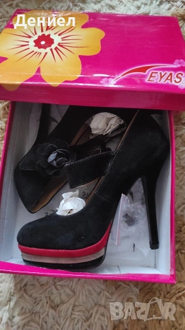 Дамски обувки на токче - чисто нови! №39, снимка 7 - Дамски обувки на ток - 44702842