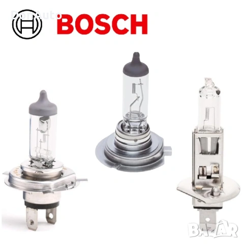 BOSCH Халогенни крушки H1 / H4 / H7