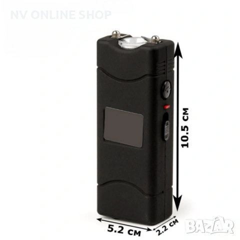 Устройство за самозащита - електрошок 5000K V и LED фенер – компактно, презареждаемо, снимка 6 - Друга електроника - 53179884