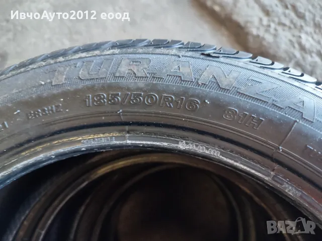 185/60/16 летни гуми Bridgestone turanza , снимка 3 - Гуми и джанти - 50133162