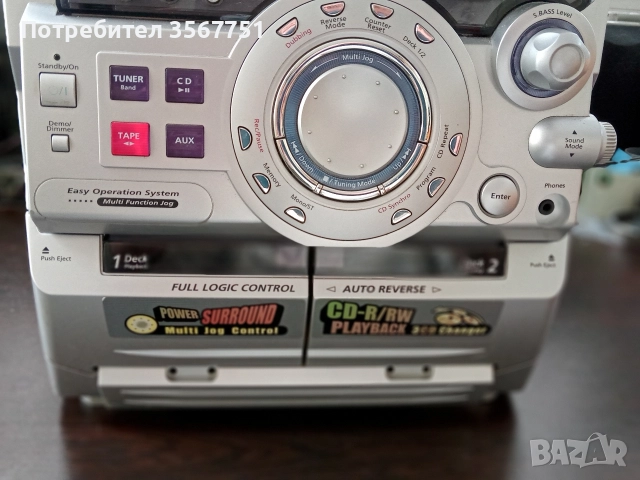  Аудио система SAMSUNG model MAX-B550, снимка 3 - Аудиосистеми - 52895933