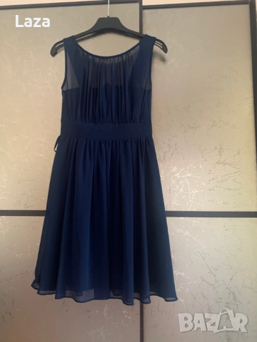 Продавам елегантна ,ефирна синя рокля , снимка 2 - Рокли - 53737673