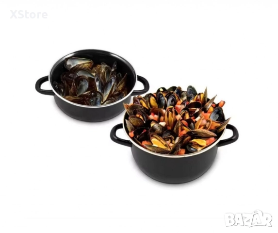 Емайлирана тенджера за миди 5 л, Ø22 см, за индукционни котлони