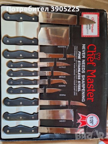 Продавам комплект готварски ножове, снимка 1 - Прибори за хранене, готвене и сервиране - 46481000