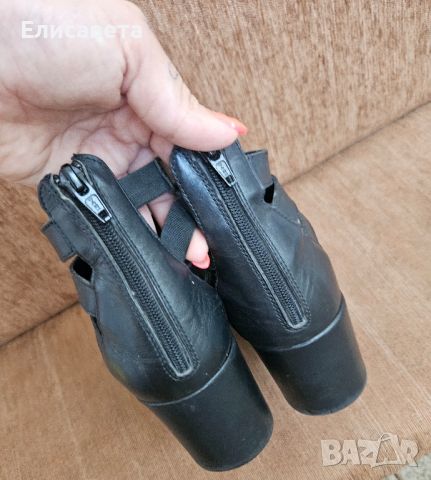Дамски сандали на платформа ест.кожа, снимка 2 - Маратонки - 46322900