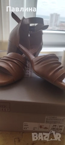 Сандали цвят карамел.37,5 номер(4.5).Нови.35 лв , снимка 2 - Сандали - 50673417