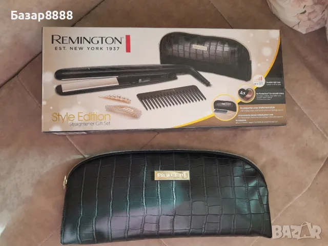 Преса за коса REMINGTON комплект , снимка 9 - Преси за коса - 48078575