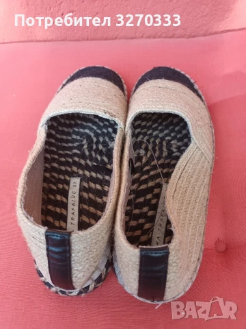 Дамски еспадрили на Zara, снимка 3 - Дамски ежедневни обувки - 50446766