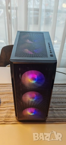 ПродавамГеймърско РС Ryzen 5 5600/24GB/512GB SSD+1TB HDD/RTX 2070 Super/Гаранция, снимка 5 - Геймърски - 53783318