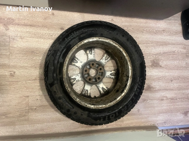 алуминиева джанта с гума 16 5/114,3 тойота, снимка 4 - Гуми и джанти - 53510731