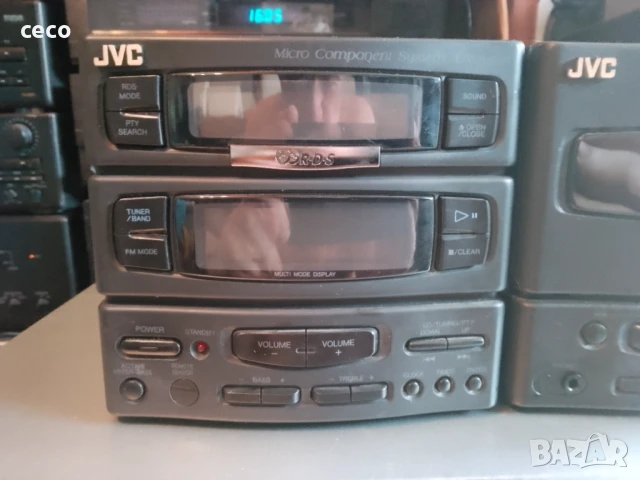Jvc-микро система, снимка 2 - Аудиосистеми - 50909358
