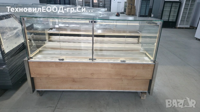 Хоризонтална хладилна витрина 200х120, снимка 2 - Витрини - 54281837