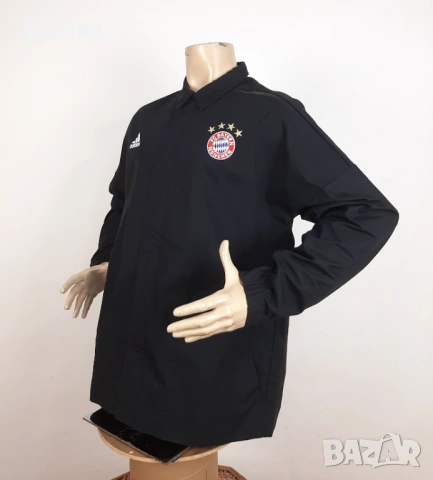 Adidas FC Bayern Munchen - Оригинално мъжко яке размер L-XL, снимка 4 - Якета - 53638148