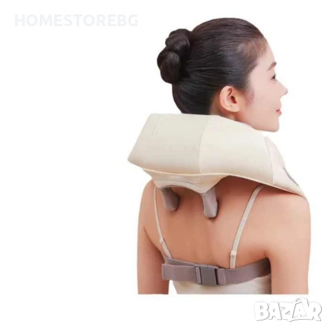 Електрически масажор за врат, гръб и тяло – Вашият персонален терапевт у дома, снимка 4 - Масажори - 51115294