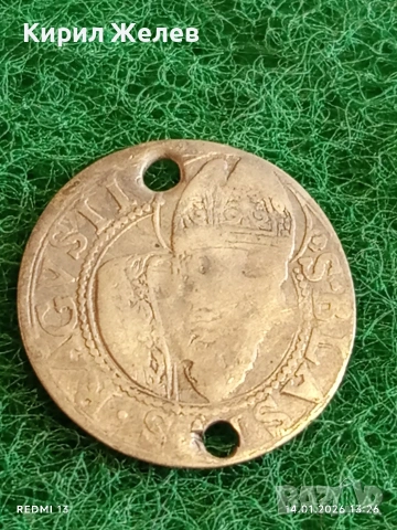 Сребърна монета 3 гроша 1627г. Рагуза за КОЛЕКЦИЯ 52912