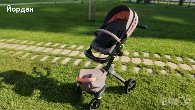 Stokke Xplory V5 Coral Limited edition, снимка 6 - Детски колички - 48549223