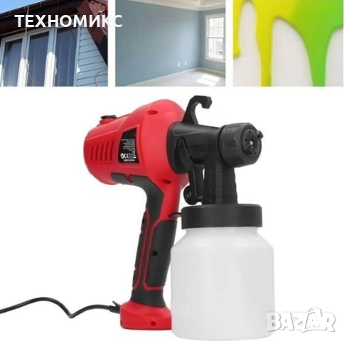 ПРОМО!!! Електрически пистолет за боядисване Electric Paint Sprayer El, снимка 8 - Други инструменти - 53694833