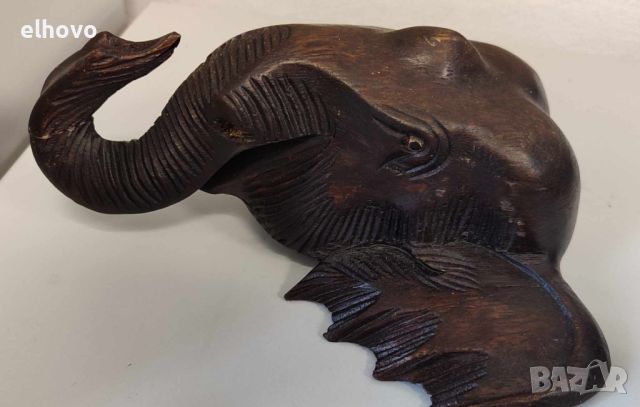 Сувенир дървен слон, снимка 6 - Антикварни и старинни предмети - 45522255