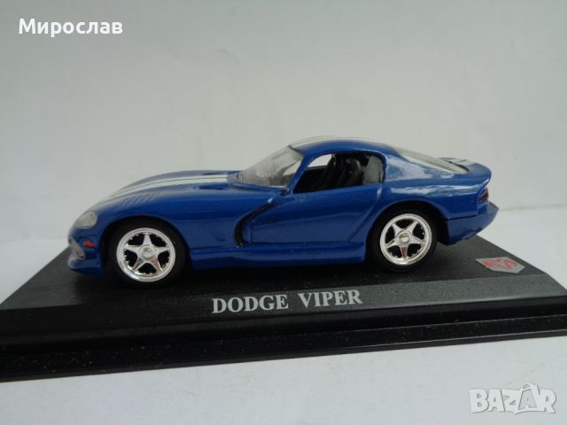 1:43 DODGE VIPER КОЛИЧКА ИГРАЧКА МОДЕЛ 