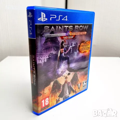 Saints Row IV Re-Elected & Gat Out Of Hell PS4 (Съвместима с PS5), снимка 4 - Игри за PlayStation - 48938304