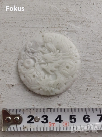 Стар антикварен медальон JADE, снимка 5 - Антикварни и старинни предмети - 53423688
