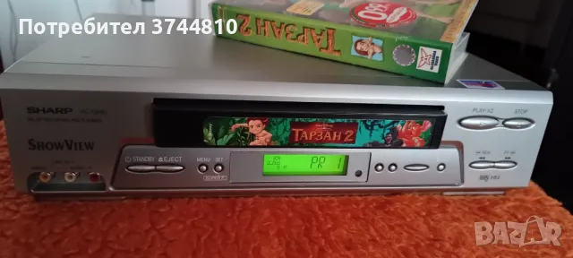 Продавам SHARP video casette recorder, снимка 7 - Плейъри, домашно кино, прожектори - 48129615