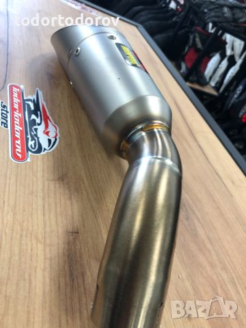 Спортен ауспух гърне AKRAPOVIC за YAMAHA YZF R3/MT-03,оригинален, снимка 3 - Аксесоари и консумативи - 46663210