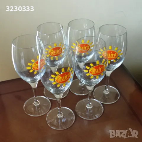 Кристални чаши за вино НОВИ в кашон, снимка 3 - Чаши - 50229496