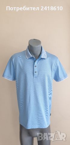 Hugo Boss Mercerised Cotton Mens Size 50/L  ОРИГИНАЛНА Тениска!, снимка 7 - Тениски - 45671582