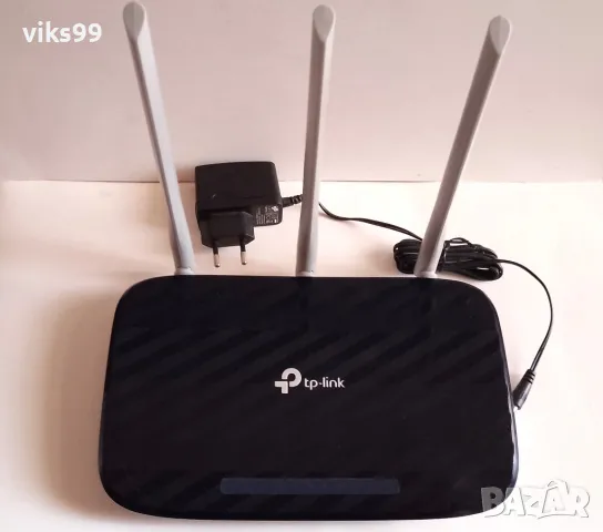 Wi-Fi Рутер TP-Link AC750 Archer C20 Dual Band, снимка 2 - Рутери - 48066386