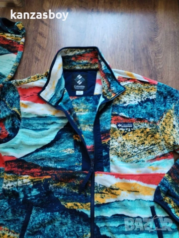 Columbia Polar Back Bowl - мъжко поларено горнище Л, снимка 5 - Спортни дрехи, екипи - 52108765