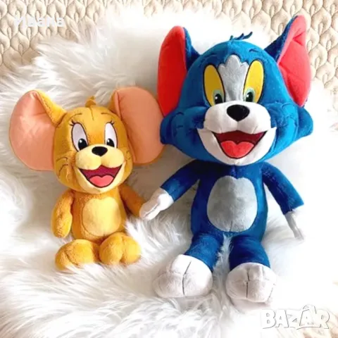 Комплект плюшена играчка Том и Джери Tom and Jerry/плюшени играчки , снимка 1 - Плюшени играчки - 48347276