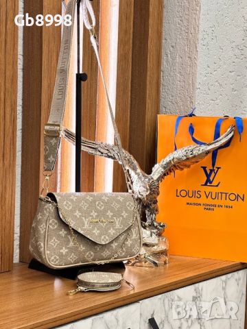 Дънкова чанта Louis Vuitton, снимка 3 - Чанти - 46391255