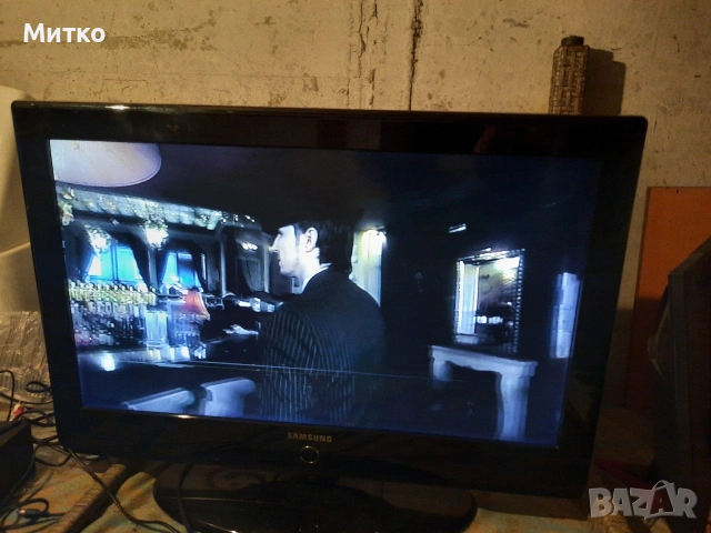 Работещ 32 инчов LCD телевизор марка Самсунг модел LE32A436T1D SAMSUNG със забележка, снимка 13 - Телевизори - 53597576