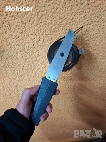 Българска геодезическа ролетка от соца, 10 м, 1972 г., снимка 2 - Антикварни и старинни предмети - 53905067