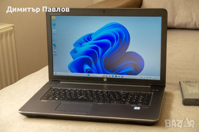 HP Zbook 17 G4 / i7-7820HQ / 32GB / 512GB / P5000 / IPS, снимка 1 - Лаптопи за работа - 46366361
