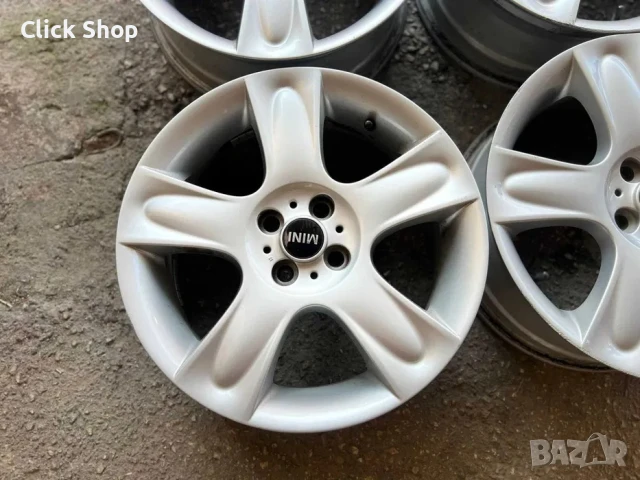 4х100 17 Джанти Лети Mini Cooper 4x100 Мини Купър оригинални, снимка 2 - Гуми и джанти - 51370243