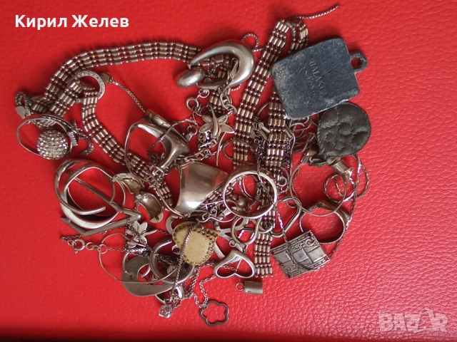 100 грама сребърни накити за поправка за реставрация за части или материал 50655, снимка 5 - Бижутерийни комплекти - 51952080