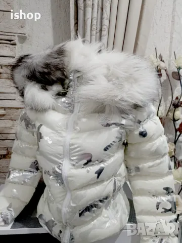 	Дамско Яке Естествен Пух Moncler, снимка 1 - Якета - 48971293