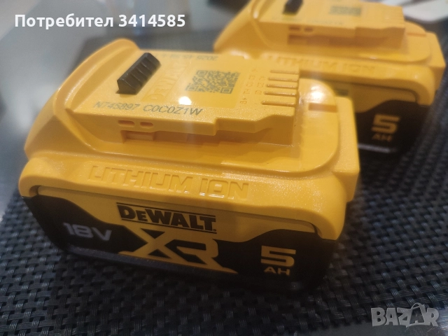 Батерия DeWALT XR DCB184 - нова