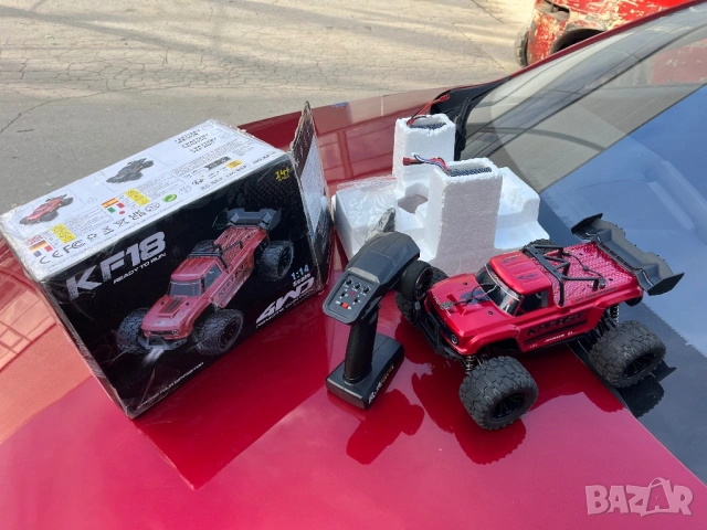 Rc количка KF 18 4х4 1:16 развива 80км/ч, снимка 6 - Коли, камиони, мотори, писти - 53600154