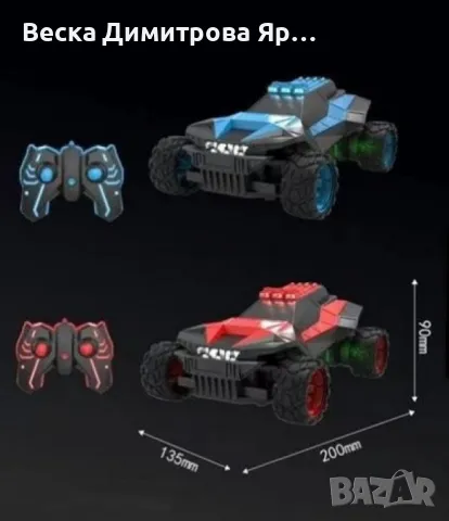 Високоскоростен джип с дистанционно управление – Светлина и дрифт във всяка игра, снимка 2 - Други - 48804337