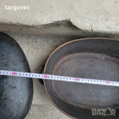 голяма масивна чугунена тенджера, снимка 2 - Съдове за готвене - 49784729