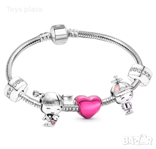 Disney Гривни тип Пандора Лило и Стич, Мики Маус Lilo and Stitch Minnie mouse , снимка 9 - Гривни - 52711237