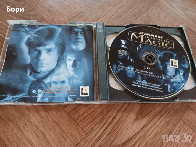 Star Wars: Behind the Magic 2CD, снимка 2 - Игри за PC - 50501159