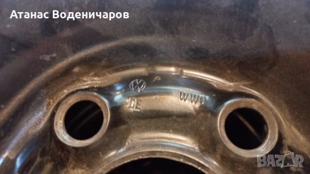 Железни джанти 14 цола - Фолксваген, Шкода, Сеат, снимка 6 - Гуми и джанти - 51324612