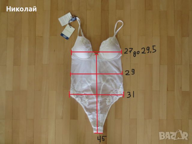 Cotton club bodysuit дамско боди, снимка 2 - Бельо - 46388071