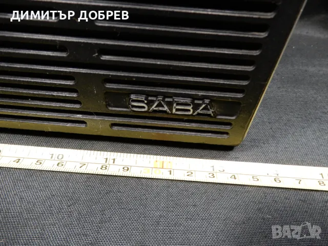 СТАР РЕТРО РАДИО КАСЕТОФОН SABA RCR 364, снимка 8 - Радиокасетофони, транзистори - 50360984