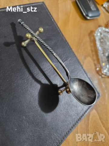 Царска Русия сребърна лъжичка.